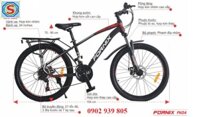 Xe Đạp Địa Hình Fornix FN24 24 Inch Đề Shimano