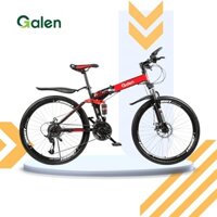 XE ĐẠP ĐỊA HÌNH GẤP GỌN GALEN G002( MÀU ĐỎ)