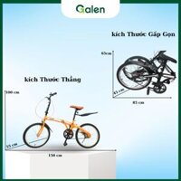 Xe đạp địa hình gấp gọn Galen G008 (màu cam)