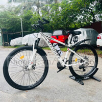 Xe Đạp Địa Hình MTB RICOGER RC-5 Khung Thép Sơn Tĩnh Điện, Dây Âm Sườn, Vành Thép 26inch, Bộ Đề Số SUNRUN 24 Tốc Độ