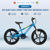 Xe Đạp Địa Hình MTB Trẻ Em Borgki 18/20/22 Inch