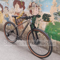 Xe Đạp Địa Hình NESTO TIGER Khung Carbon Siêu Nhẹ, Dây Âm Sườn, Trục Rỗng, Phanh Dầu Thuỷ Lực, Bộ Đề Shimano Deore 6100