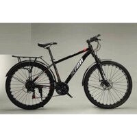 Xe đạp địa hình người lớn cỡ 24 inch - 26 inch  có phanh đĩa trước sau tặng kèm gácbaga