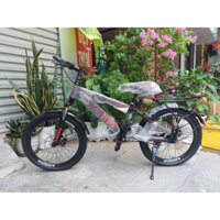 xe đạp địa hình phanh đĩa , giảm sóc 2 càng size 18 , 20 , 22 inch