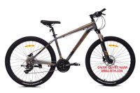 Xe đạp địa hình Thống Nhất SLX 26-01 - Hàng chính Hãng  Tặng khóa dây mã số và chắn bùn trước sau   - Màu Ghi