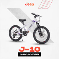 Xe đạp địa hình, trẻ em JEEP J10 – Phanh đĩa cơ, Bánh 20 inch, Khung Hợp Kim Nhôm Siêu Bền