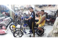 Xe đạp điện Bomelli Pigeoner- phuộc nhún sau 18 inch