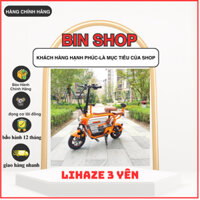 Xe đạp điện gấp gọn Lihaze, Mẫu xe điện Hotgirl, Hottrend cho nữ,mẫu mới nhất 2023