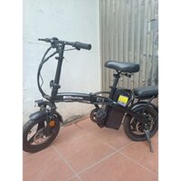 Xe đạp điện gấp gọn trợ lực SUNRA C14 Pin Lithium15AH tích hợp 7 giảm xóc