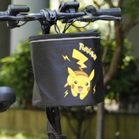 Xe Đạp Điện Giỏ Giỏ Có Nắp Vải Chống Thấm Nước Ván Trượt Xe Đạp Điện Giỏ Đựng Rau Khung Trước