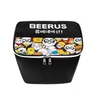 Xe Đạp Điện Giỏ Trước Túi Lót Chống Thấm Nước Chống Bụi Bao Da Có Thể Gập Lại Giỏ Bảo Quản