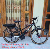 Xe đạp điện khung nhôm DSMA 36V10Ah