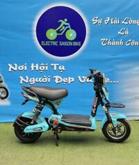XE ĐẠP ĐIỆN M133 SPORT ( XANH )