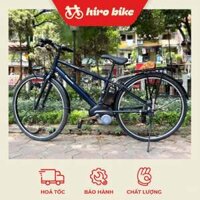 Xe Đạp Điện Nhật Hirobike11 Panasonic Velostar - Xanh Tím Than | Hirobike | 11