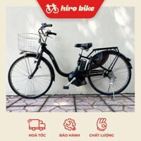 Xe Đạp Điện Nhật Hirobike15 Yamaha Pas With - Nâu Cafe | Hirobike | 15