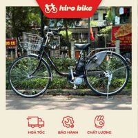 Xe Đạp Điện Nhật Hirobike6 Panasonic Li-ion - Nâu | Hirobike | 6