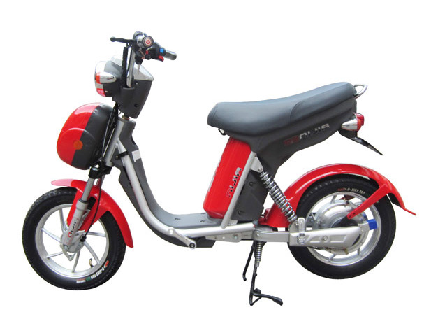 Xe đạp điện Nijia 2014 - Phanh cơ lốp liền săm (lốp không săm)