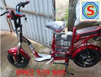 Xe Đạp Điện Sườn 1 Ống TTP E-Bike 16 Inch – Phuộc Nhún Dầu