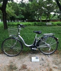 Xe đạp điện Yamaha trợ lực Hàng Nhật Bãi đẹp như mới