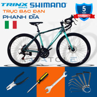 Xe đạp đua 2023 TrinX Tempo 1.1, khung sườn TRINX Alloy 700C×460, bộ chuyển số Shimano SHIMANO, màu xanh ngọc