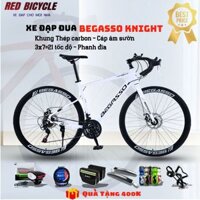 Xe Đạp Đua BEGASSO 21 tốc độ | Xe Đạp Road Bike Tay Cong Thể Thao Sports