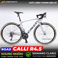 XE ĐẠP ĐUA CALLI R4.5, KHUNG NHÔM, TAY ĐỀ LẮC, GROUP SHIMANO CLARIS 2X8