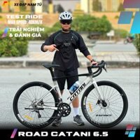 XE ĐẠP ĐUA CATANI CA 6.5 - KHUNG SƯỜN ĐÚC NGUYÊN KHỐI, GROUP SHIMANO CLARIS NHẬT BẢN