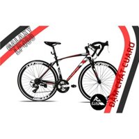 Xe đạp đua GALAXY LP400, Khung Sườn Hợp Kim Nhôm, Bộ truyền động SHIMANO, Vòng bánh 700X25C Màu Trắng Đỏ Đen