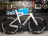 Xe đạp đua Pinarello F12 4700 White Green