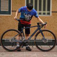 Xe Đạp Đua Road Carbon T800 NESTO WOLF Trục Rỗng, Đùi Đĩa, Bộ Chuyển Động SHIMANO Sora R3000, Dây Âm Sườn, Phanh Củ Dầu