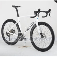 Xe Đạp Đua Road Full Carbon T800 NESTO OSTRICH, Trục Rỗng 34/50T, Bộ Chuyển Động Và Phanh Dầu SHIMANO 105, 24 Tốc Độ