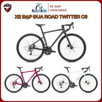 Xe đạp đua Road Twitter C6 bộ chuyển động Shimano Claris R2000 phanh đĩa
