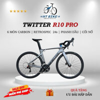 Xe đạp đua Road TWITTER R10 PRO 24SP mới nhất 2024 | HT BIKE