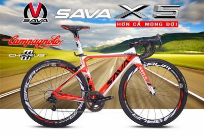 Xe đạp đua SAVA X5 Campagnolo Chorus