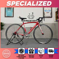 Xe đạp Đua SPECIALIZED Nhật bãi thương hiệu MỸ SIZE 52 Khung Nhôm Màu Đỏ Cực Đẹp