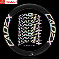 Xe Đạp Đường Bộ CADEX Carbon Vành Bánh Xe Bộ Miếng Dán Đua Decal Xe Đạp Dao Vành Thay Đổi Màu Miếng Dán Trang Trí Chống Thấm Nước