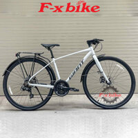 Xe Đạp Đường Phố Giant Escape 2 City (2024) F-x Bike Khung Hợp Kim Nhôm Nhẹ, Phanh Đĩa, Trang Bị Chắn Bùn, Baga Tiện Loi