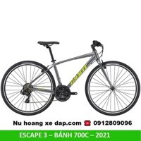 XE ĐẠP ĐƯỜNG PHỐ TOURING GIANT ESCAPE 3 – BÁNH 700C – 2021