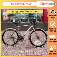 Xe Đạp Fixed Gear AZURE Khung Nhôm Chính Hãng, Giá Rẻ - Giao Nhanh HCM