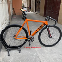 Xe đạp Fixed Gear Colossi Cam đùi rỗng Force ghi đông carbon