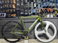 Xe đạp Fixed Gear Intro7Tech xanh trắng