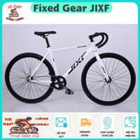 Xe đạp Fixed Gear JIXF tay cong chất lượng - Hàng mới nguyên kiện 100%