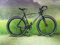 Xe đạp Fixed Gear VICKY CRAZY V8 - Màu đen