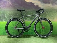 Xe đạp Fixed Gear VICKY CRAZY V8 - Màu xám