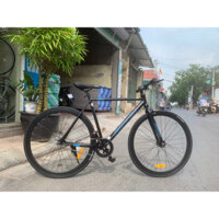 Xe đạp FORNIX Fixed Gear BF200 tay cong phiên bản nâng cấp 2024