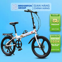 Xe Đạp Gấp Bridgerton Vành Đúc Hoặc Lan Hoa Nhỏ Gọn Bảo Hành 36 Tháng