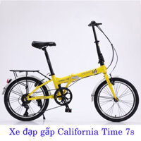 Xe đạp gấp California Time 7s – xe đạp giá rẻ, dành cho học sinh đi học