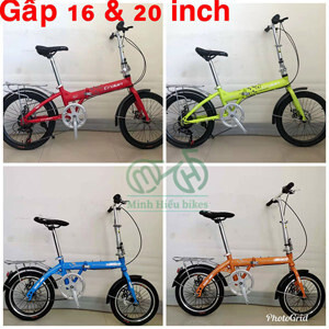 Xe đạp gấp Crolan 20 inch 2022