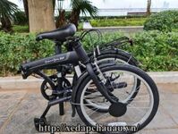 Xe đạp gấp Dahon SUV D6  MATT OBSIDIAN