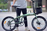 Xe đạp gấp Ecosmo 10 – (Liên doanh Mỹ-Indonesia) – Tiêu chí: Nhanh hơn, đẹp hơn